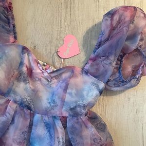 sugar thrillz angel puff dress